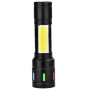 Фонарь NIGHT VISION FLUORESCENCE BL-627-TG+COB, Li-Ion аккумулятор, индикация заряда, ЗУ Type-C, zoom