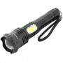 Ліхтар BL-A95-P50+COB, 1x18650, zoom, ЗУ microUSB, Box