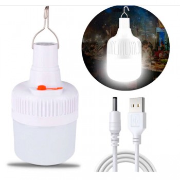 Лампа для кемпинга BK 1820 + 1*18650 с USB-зарядкой