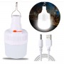 Лампа для кемпінгу BK 1820 + 1*18650 із USB-зарядкою