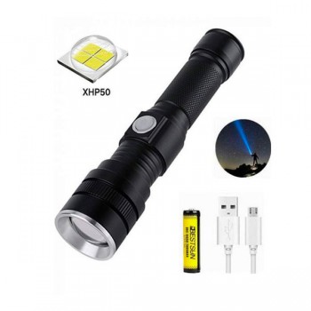 Ручной аккумуляторный фонарь BL-611-P50 1500 Lumen