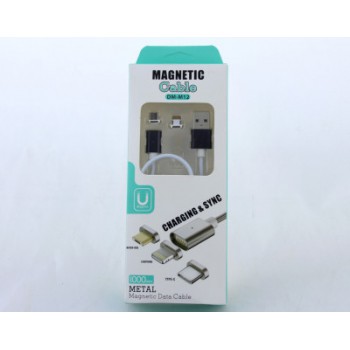 Шнур для моб. magneti 2in1 micro lightning магнітний