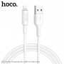 Кабель Hoco X-series X25 Soarer charging data cable for iP (L=1M), White