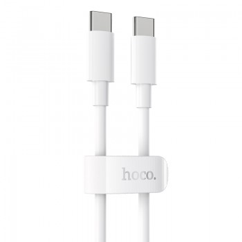 Кабель Hoco X-series X51 High-power 100W charging data cable Type-C to Type-C(L=2M), White