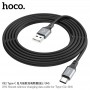 Кабель Hoco X-series X92 Honest silicone charging data cable for Type-C(L=3M), Black