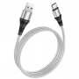 Кабель Hoco X-series X50 Excellent charging data cable for Type-C (L=1M), Gray