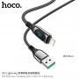 Кабель Hoco S-series S51 Extreme charging data cable for iP (L=1.2M), Black