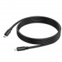 Кабель Hoco X-series X84 Type-C to Type-C Solid 60W charging data cable (L=1M), Black