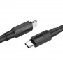 Кабель Hoco X-series X84 Type-C to Type-C Solid 60W charging data cable (L=1M), Black