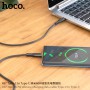 Кабель Hoco X-series X67 Nano 60W silicone charging data cable Type-C to Type-C (L=1M), Black