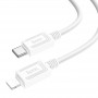 Кабель Hoco X-series X73 iP PD charging data cable (L=1M), White