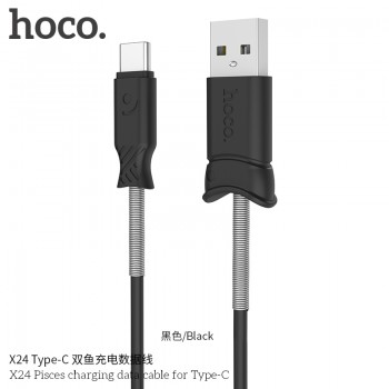 Кабель Hoco X-series X25 Soarer charging data cable for Type-C (L=1M), Black