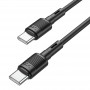 Кабель Hoco X-series X83 Type-C to Type-C Victory 60W charging data cable (L=1M), Black