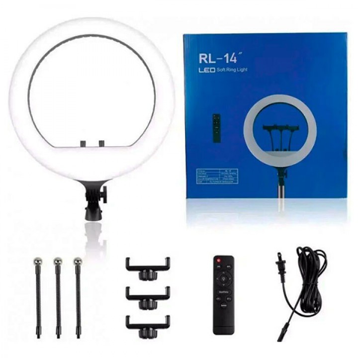 Кольцевая LED лампа RL-14 Soft Ring 36см 36W с дистанционным управлением