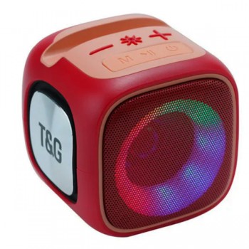 Bluetooth-колонка TG359 с RGB ПОДСВЕТКОЙ, speakerphone, радио, red