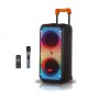 Акустична портативна колонка ZXX-1095 80Вт 2x8" TWS/FM/USB/TF/BT/REC/LED/MIC