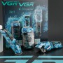 Комплект VGR 3 в 1 V-645 акумуляторна машинка для стриження (clipper), триммер та електробритва (шейвер)