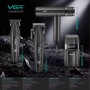 Комплект VGR 4 в 1 V-640 S4 BLACK, машинка для стрижки (clipper), тример, електробритва (шейвер), фен
