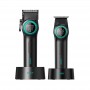 Комплект VGR 2 в 1 V-001&V-977 BLACK, акумуляторна машинка для стрижки (clipper) і тример