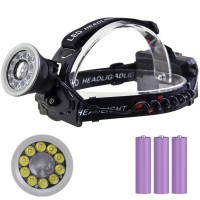 Ліхтар налобний CT021 10+1 ULTRA LED, 3x18650, power bank, ЗУ Type-C