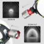 Фонарь налобный A17 WHITE LASER LED PM10-TG, 2x18650, индикация заряда, ЗУ microUSB, zoom, Box