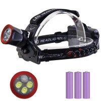 Ліхтар налобний CT021 3+1 ULTRA LED, 3x18650, power bank, ЗУ Type-C