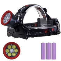 Ліхтар налобний CT021 6+1 ULTRA LED, 3x18650, power bank, ЗУ Type-C