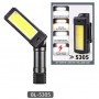 Фонарь WORKLIGHT 2 в 1 5305-COB(WHITE+YELLOW), Li-Ion аккумулятор, поворот180?+180?, магнит, ЗУ Type-C