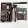 Акумуляторна машинка для стрижки (clipper) VGR V-600 BLACK, 6 насадок, регулятор висоти, LED display, 7000 RPM