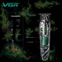 Тример VGR V-260 GREEN, 3 насадки, 2000mAh, 9000 RPM, LED display