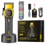 Акумуляторна машника для стриження (clipper) VGR V-885C GOLD, 10 насадок, LED display