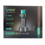 Акумуляторна машника для стриження (clipper) VGR V-885C GREEN, 10 насадок, LED display