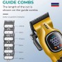 Акумуляторна машника для стриження (clipper) VGR V-886C GOLD, LED display, 9000RPM