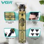 Машинка (триммер) для стрижки волос и бороды VGR V-085, Professional, 3 насадки, STRONG BATTERY
