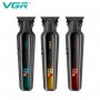 Тример VGR V-930 GREEN, 4 насадки, LED display
