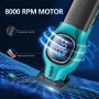 Тример VGR V-886T GREEN, 4 насадки, LED display, 8000RPM