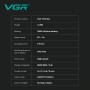 Тример VGR V-299 BLUE, 4 насадки, 9000RPM, 2000 mAh, 5 рівнів швидкості, LED display