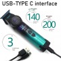 Тример VGR V-946 з технологією охолодження ICE TECHNOLOGY, 4 насадки, 8000 RPM, 3000 mAh, LED display