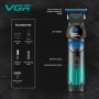 Тример VGR V-946 з технологією охолодження ICE TECHNOLOGY, 4 насадки, 8000 RPM, 3000 mAh, LED display