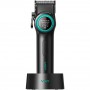 Акумуляторна машинка для стриження (clipper) VGR V-001 BLACK, 10 насадок, 9000 RPM, 4600 mAh, LED light, LED display