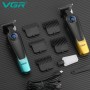 Тример VGR V-996 YELLOW, 4 насадки, LED display
