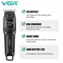 Тример VGR V-964 BLACK, 7000 RPM, 3 насадки, LED display