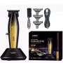 Тример VGR V-992 GOLD, 9000 RPM, 2000 mAh, 3 насадки, LED display