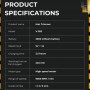 Тример VGR V-992 GOLD, 9000 RPM, 2000 mAh, 3 насадки, LED display