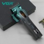 Акумуляторна машинка для стрижки (clipper) VGR V-271, VECTOR MOTOR 8000-11000 RPM, 6 насадок, LED display