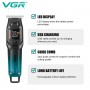 Тример VGR V-964 GREEN, 7000 RPM, 3 насадки, LED display