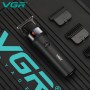 Тример VGR V-987 BLACK, 3 насадки, LED display