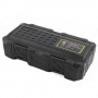 Фонарь MULTIFUNCTIONAL D51-SMD black, Li-Ion аккум., индикация заряда, зажигалка, ЗУ Type-C, Box