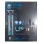 Набір для стрижки VGR 6 в 1 V-117 GREEN, 14 насадок, LED Display