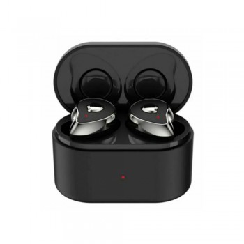 Беспроводные наушники Bluetooth вкладыши с кейсом MDR HBQ SE6 TWS BT черные